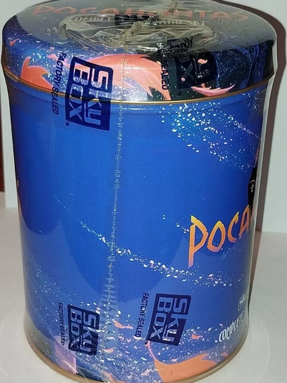 1995 SkyBox Disney POCAHONTAS 50-Card Set in Collectors Tin Factory Sealed